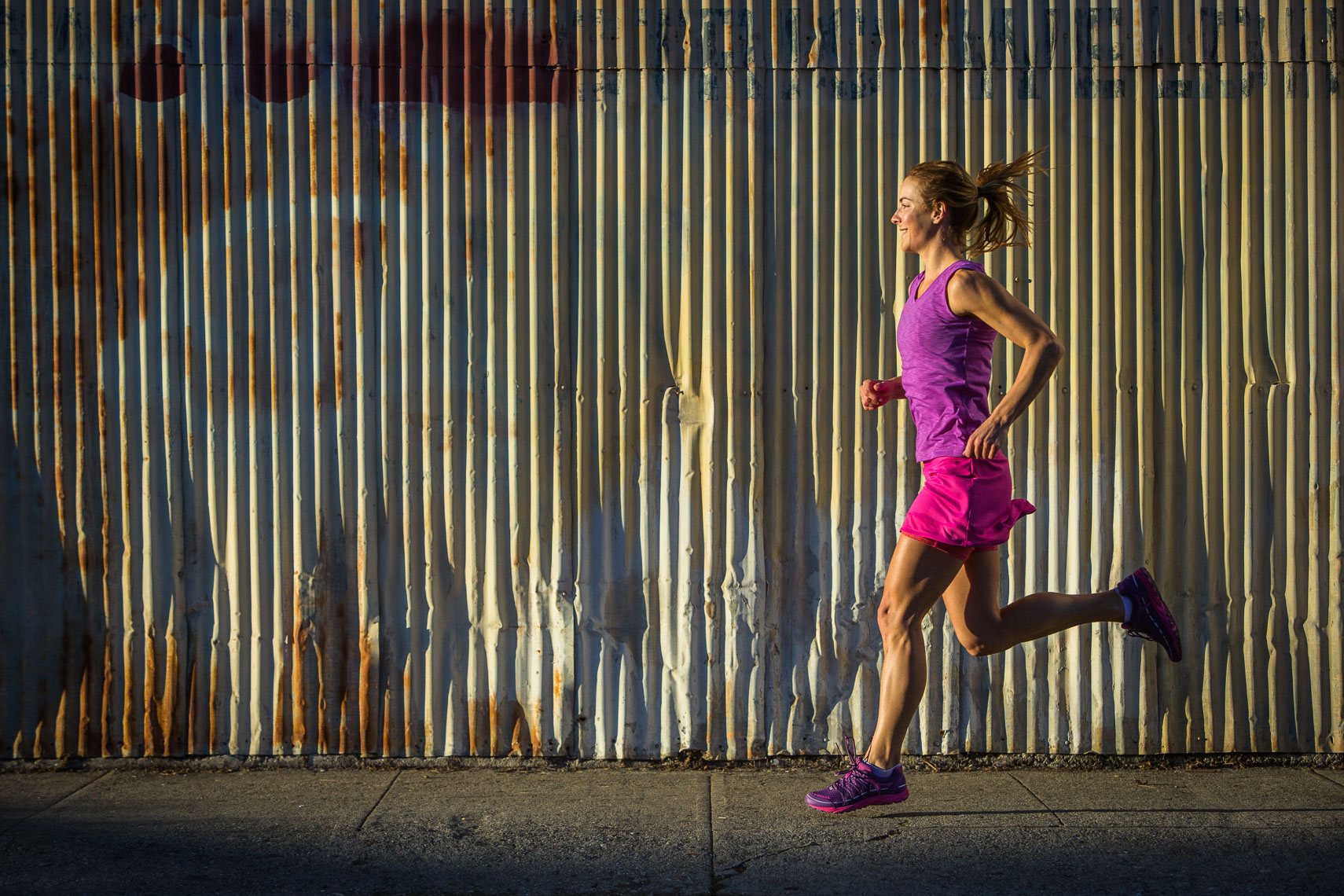Female Urban Runner