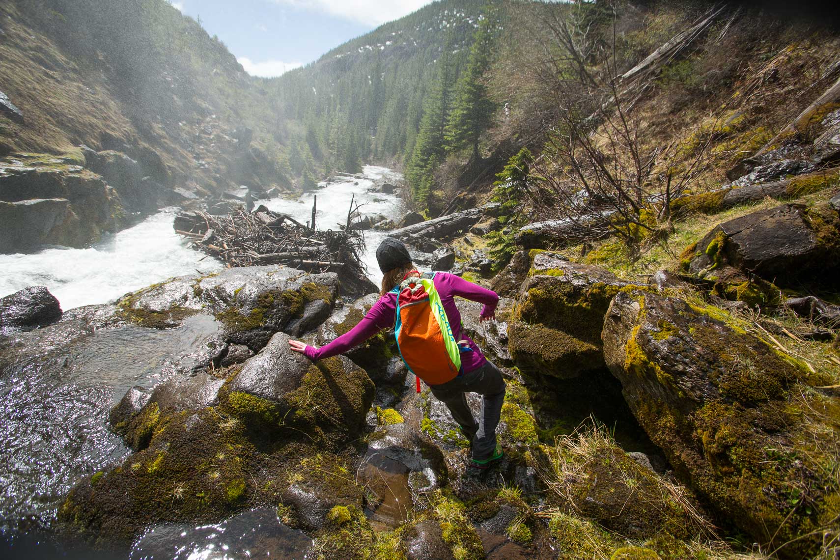 Hiking Near Whitewater River in Central Oregon