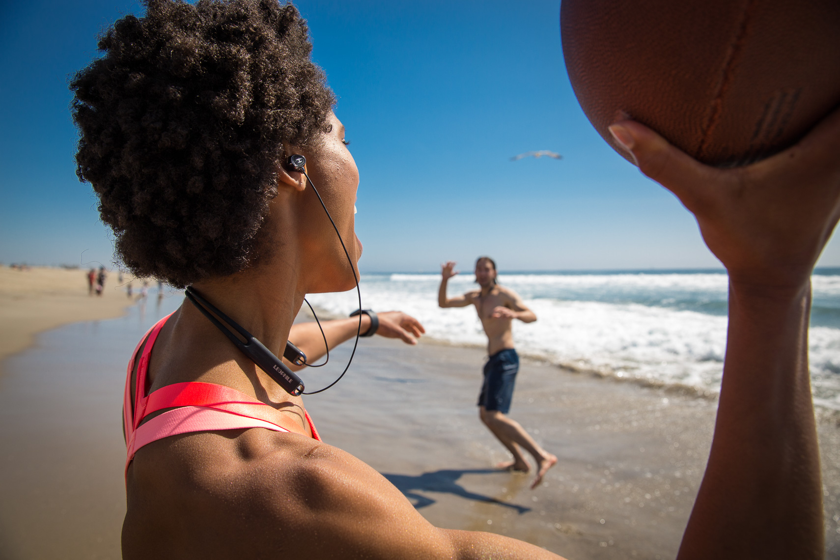 Beach Football Santa Monica California