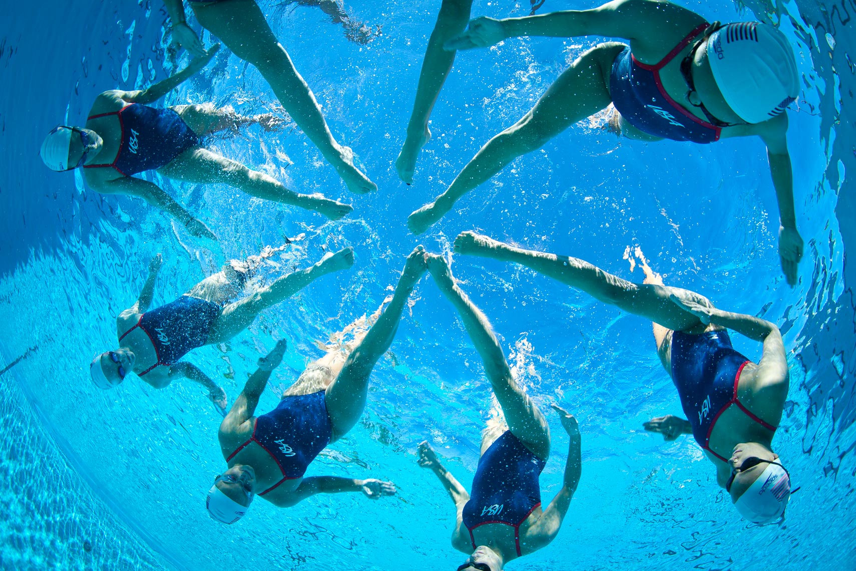 Underwater Series of United States Olympic Synchronized Swim Team